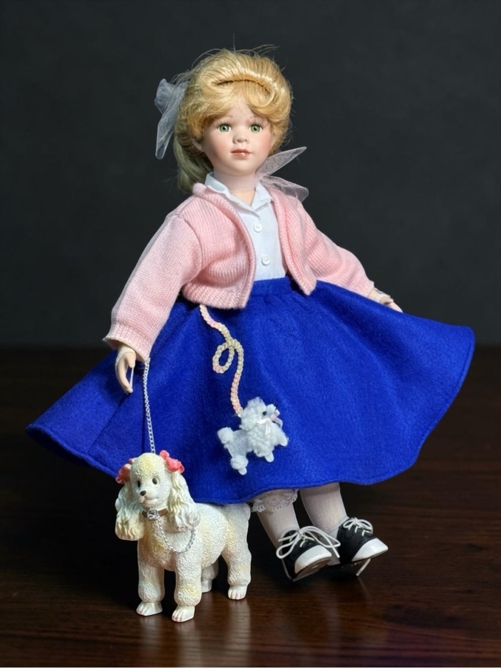 THE HERITAGE SIGNATURE COLLECTION “Peggy Sue Rock N Roll” Doll with Poodle